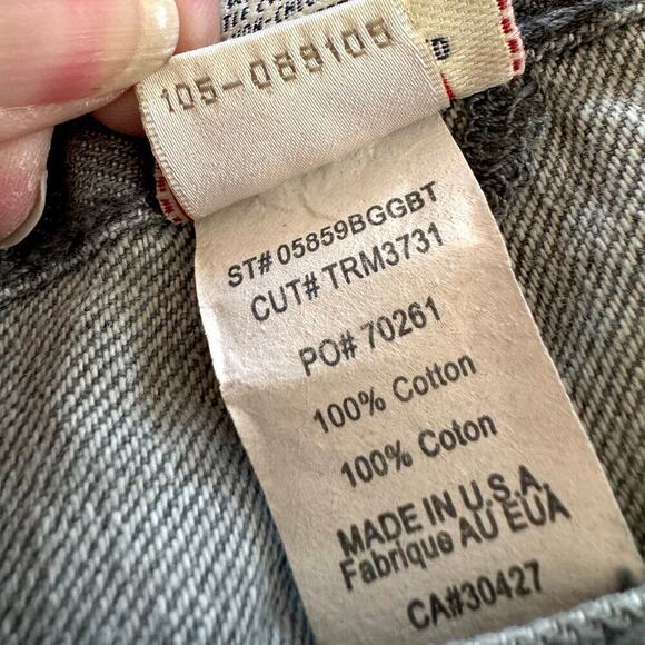 VTG NWT True Religion Jeans 30x30 RICKY Giant Big T DOUBLE BARREL 05859BGGBT - Picture 7 of 8
